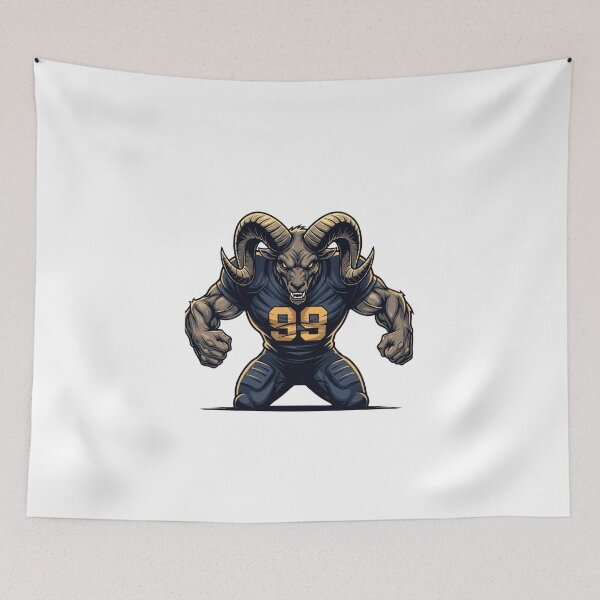 Item preview, Dark Ram Football Warrior #99 - Mean Machine designed and sold by Pandora´s Box.