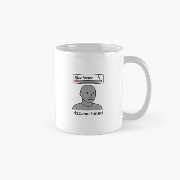 Artikelvorschau, Rizz – Rizz.exe NPC Meme Design entworfen und verkauft von NPCDegen.