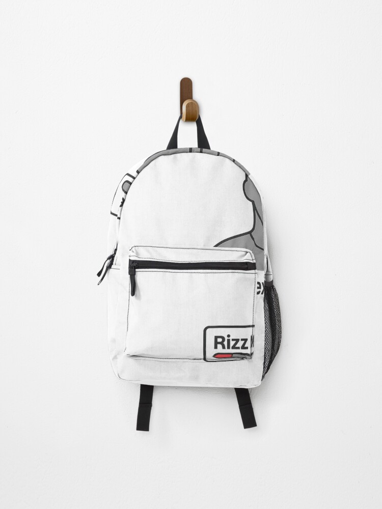 Thumbnail 1 of 3, Backpack, Rizz – Rizz.exe NPC Meme Design designed and sold by NPCDegen.