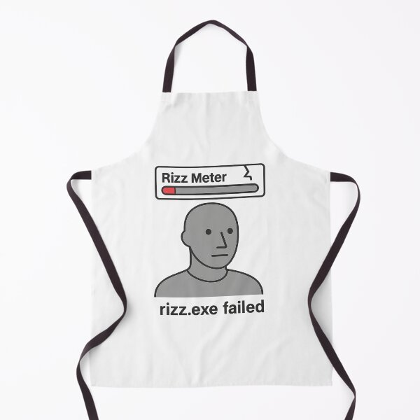 Item preview, Rizz – Rizz.exe NPC Meme Design designed and sold by NPCDegen.