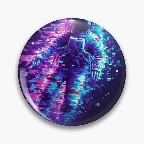 Item preview, Lost Astronaut - Digital Glitch designed and sold by TheSolarGlitch.