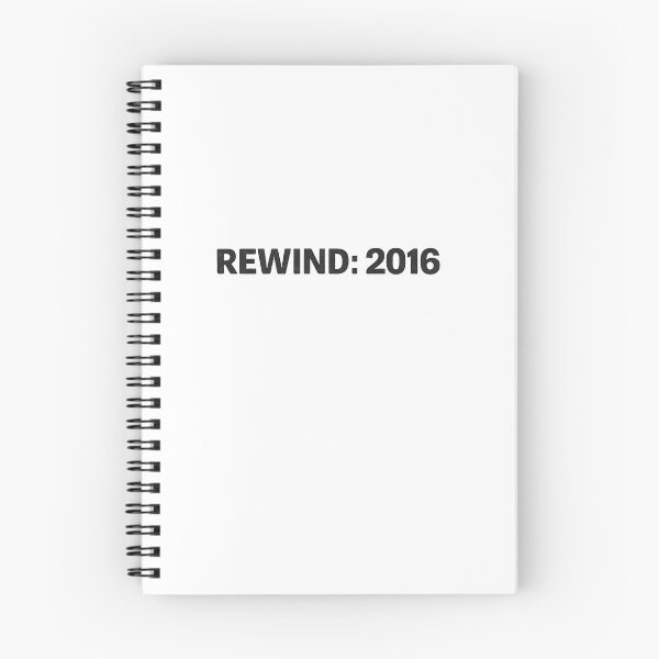 Item preview, REWIND 2016 typography statement designed and sold by rolfzogg.
