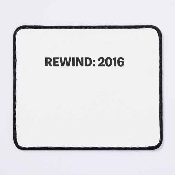 Item preview, REWIND 2016 typography statement designed and sold by rolfzogg.