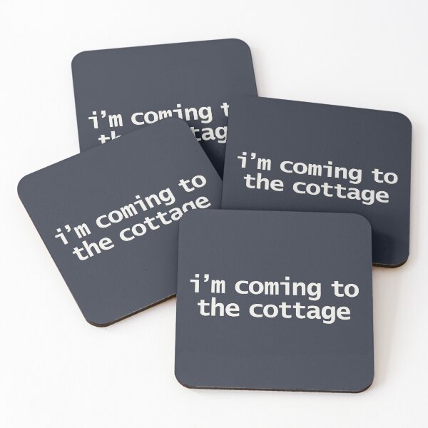 Item preview, I'm Coming to the Cottage Heated Rivalry Quotes designed and sold by ellenhenry.
