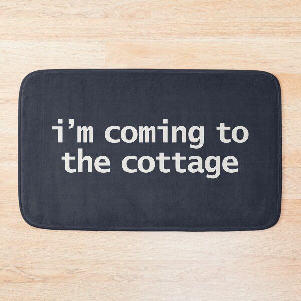Item preview, I'm Coming to the Cottage Heated Rivalry Quotes designed and sold by ellenhenry.