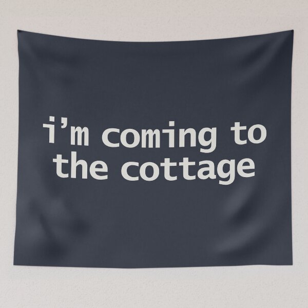 Item preview, I'm Coming to the Cottage Heated Rivalry Quotes designed and sold by ellenhenry.