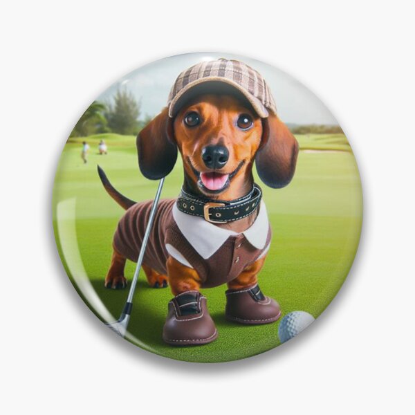Item preview, Golfy Dachshund designed and sold by Sostruche03.