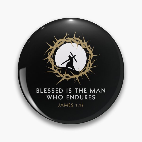 Item preview, Blessed is the man who endures. designed and sold by maddieelysse.