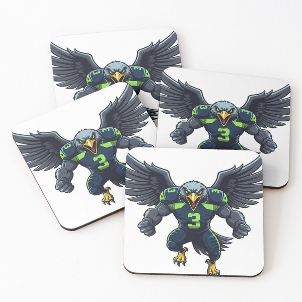Item preview, Fierce Hawk Football Player #3 - Winged Warrior designed and sold by Pandora´s Box.