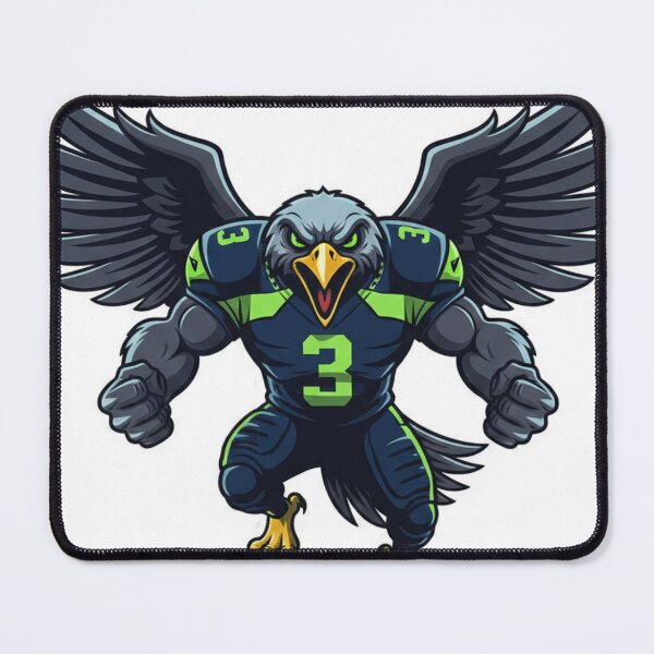 Item preview, Fierce Hawk Football Player #3 - Winged Warrior designed and sold by Pandora´s Box.