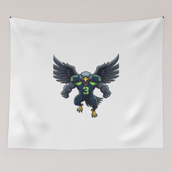 Item preview, Fierce Hawk Football Player #3 - Winged Warrior designed and sold by Pandora´s Box.