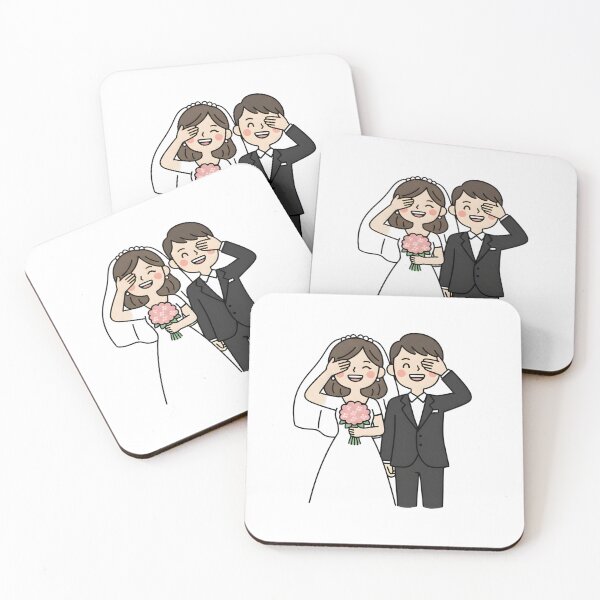 Item preview, Sweet Forever Couple Wedding Sticker – Love You Always designed and sold by JaiSoftStudio.