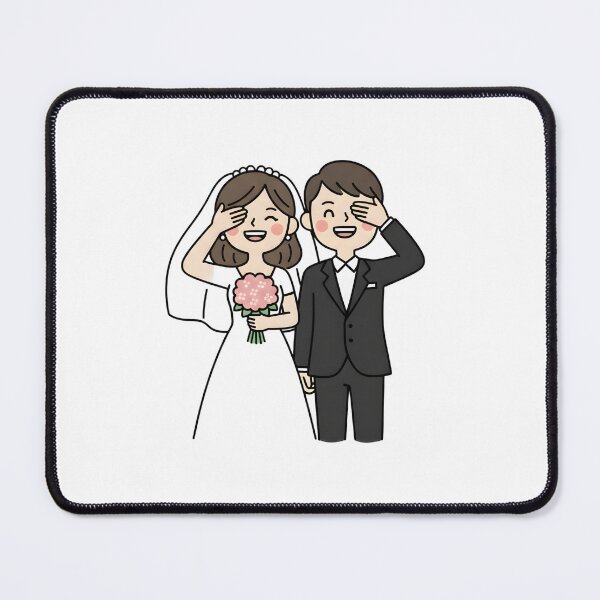 Item preview, Sweet Forever Couple Wedding Sticker – Love You Always designed and sold by JaiSoftStudio.