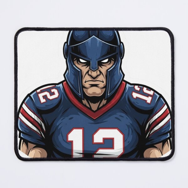 Item preview, Iron Soldier Football Player #12 - Patriotic Warrior designed and sold by Pandora´s Box.