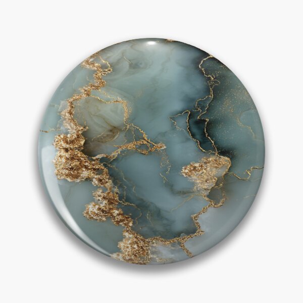 Item preview, Celestial Azure & Molten Gold Agate Dream designed and sold by Ewa Miller.