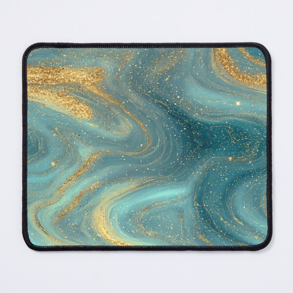 Item preview, Celestial Azure & Molten Gold Agate Dream designed and sold by Ewa Miller.