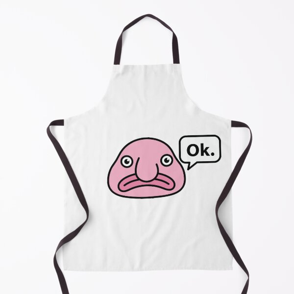 Item preview, Blobfish Says Ok Funny Meme designed and sold by Petzzz.