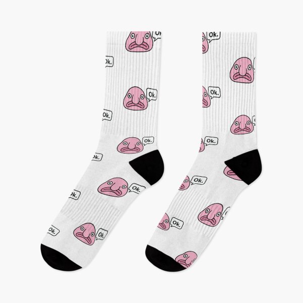 Item preview, Blobfish Says Ok Funny Meme designed and sold by Petzzz.