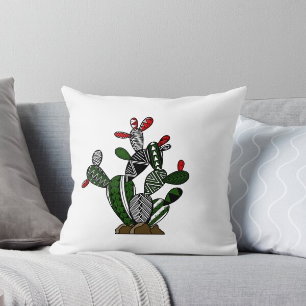 Item preview, Green Tribal Prickly Pear Cactus designed and sold by Steeb757.