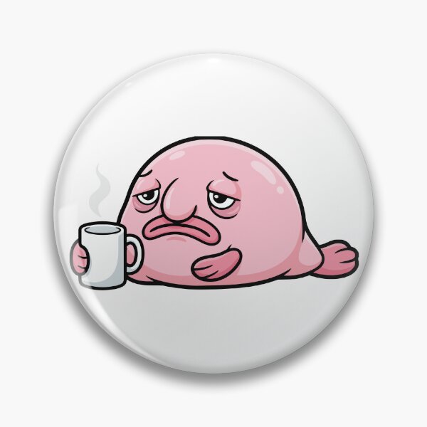 Item preview, Monday Morning Mood Blobfish Coffee designed and sold by Petzzz.