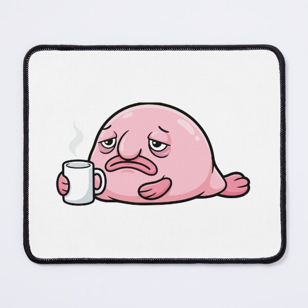 Item preview, Monday Morning Mood Blobfish Coffee designed and sold by Petzzz.