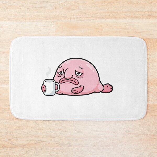 Item preview, Monday Morning Mood Blobfish Coffee designed and sold by Petzzz.