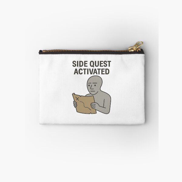 Item preview, Side Quest Activated – NPC Meme Design designed and sold by NPCDegen.
