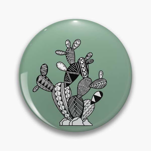 Item preview, Tribal Prickly Pear Cactus designed and sold by Steeb757.