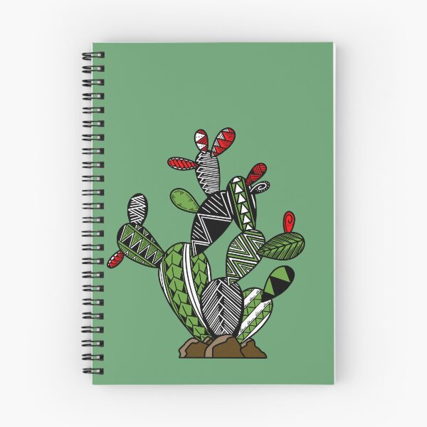 Item preview, Light Green Tribal Prickly Pear Cactus designed and sold by Steeb757.