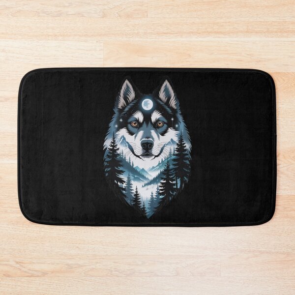 Item preview, Siberian Husky Wolf Dog  designed and sold by MagdaMoonArt.