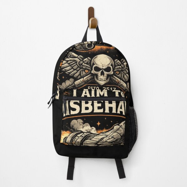 Item preview, I Aim To Misbehave Retro Sci-Fi Rebel Essential T-Shirt designed and sold by JordanInk Studio.