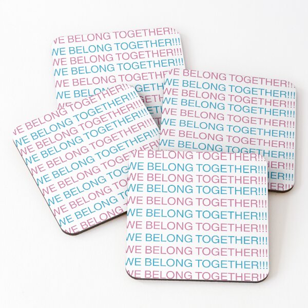 Item preview, We Belong Together Retro Disco Sticker designed and sold by theintentionalteacher.