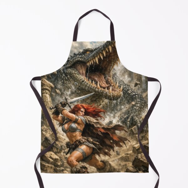 Item preview, Red Sonja — Ruins of the Wyrm designed and sold by Samantha AI Artist.
