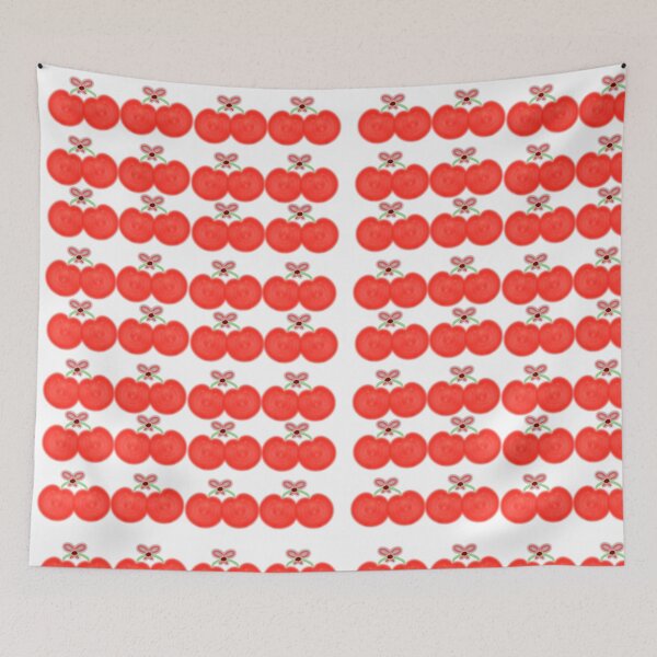 Item preview, Sweetheart Cherry Bow Pattern: Romantic Vintage Fruit Art designed and sold by HopeAndHustle.
