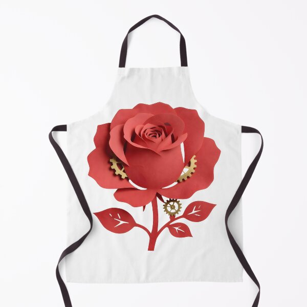 Item preview, Romantic steampunk floral cutout art designed and sold by Marcu Ioachim.