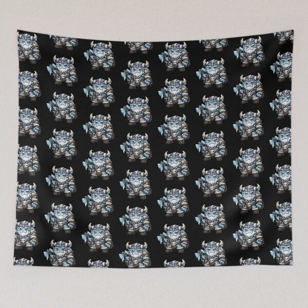 Item preview, Frost Giant, RPG monster, Kawaii Cute Design designed and sold by shadow-bloom.