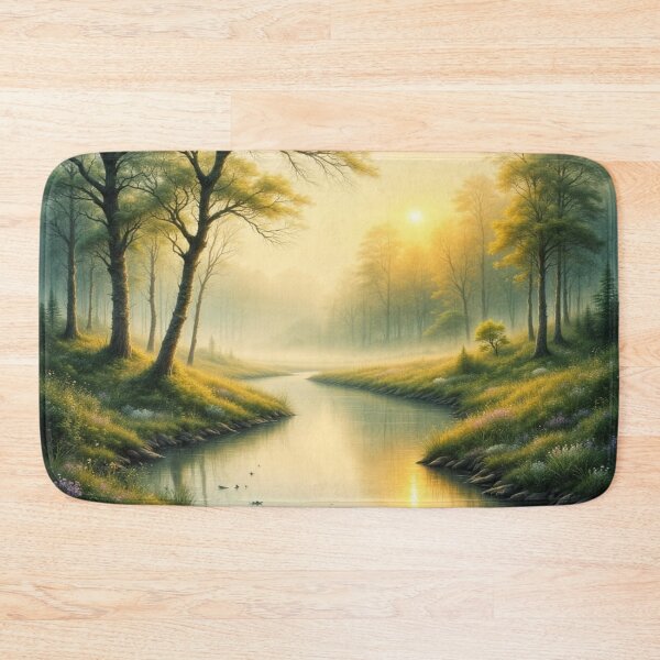 Item preview, Forest River of Farewell – Nature Light Path for quiet souls and loving remembrance designed and sold by FotoworldEdel.