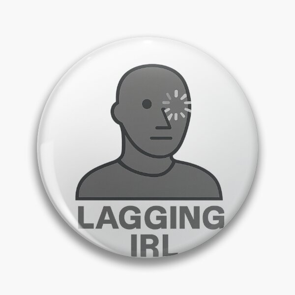 Item preview, Lagging IRL – NPC Meme designed and sold by NPCDegen.