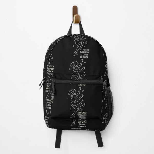 Item preview, Strong Women Climb Higher – Climber Line Art designed and sold by Pineapple-Tree.