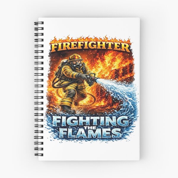 Item preview, Firefighter fights the flame designed and sold by ChrismaPrint.