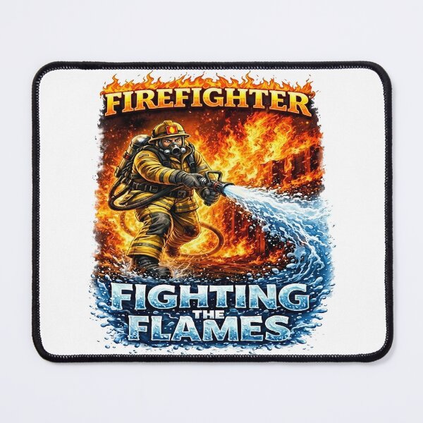 Item preview, Firefighter fights the flame designed and sold by ChrismaPrint.