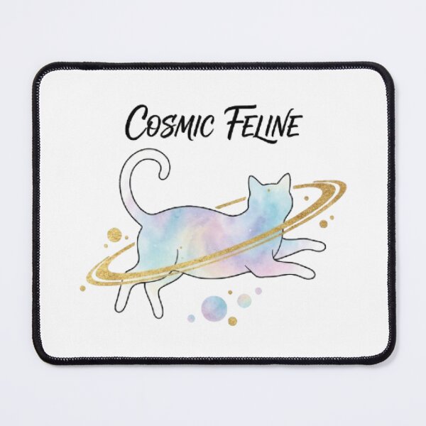 Item preview,  Title Cosmic Feline Ethereal Galaxy Cat designed and sold by MinimalistMint.