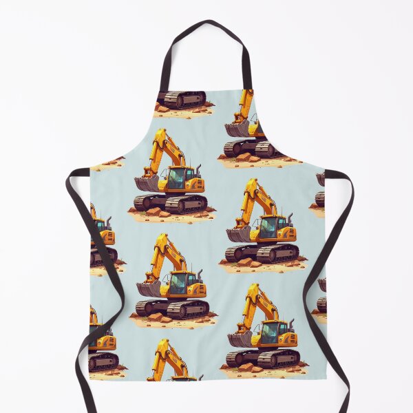 Item preview, Yellow excavator designed and sold by LiskoDesign.
