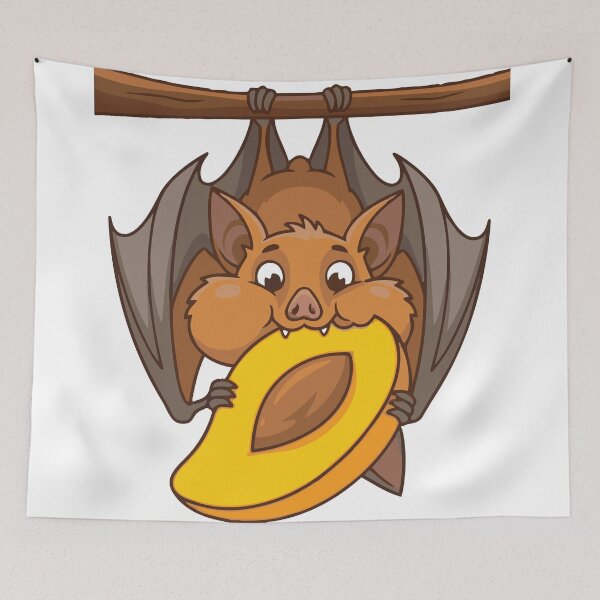 Item preview, I Like Mango More Than Blood Vegetarian Bat designed and sold by Petzzz.