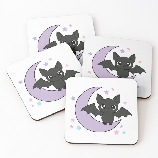 Item preview, Spooky But Sweet Pastel Goth Fruit Bat designed and sold by Petzzz.