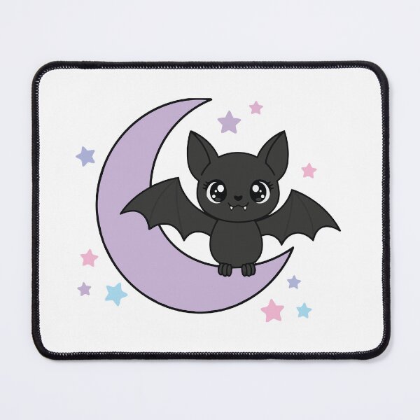 Item preview, Spooky But Sweet Pastel Goth Fruit Bat designed and sold by Petzzz.