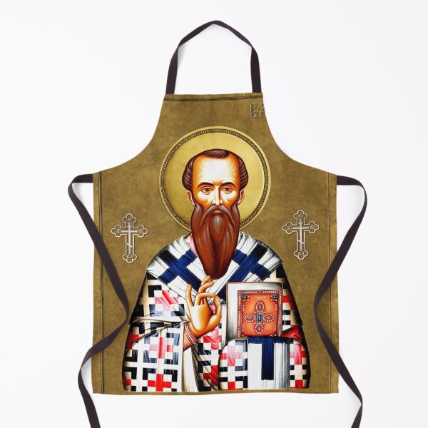 Item preview, St. Basil the Great orthodox icon new srb designed and sold by ikonesrb.