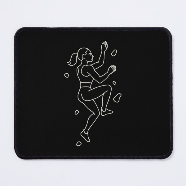 Item preview, Bouldering Silhouette | Minimalist Climber designed and sold by Pineapple-Tree.