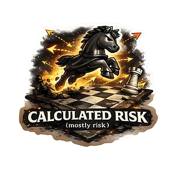 Artwork thumbnail, Calculated Risk by Pinned & Forked Studio