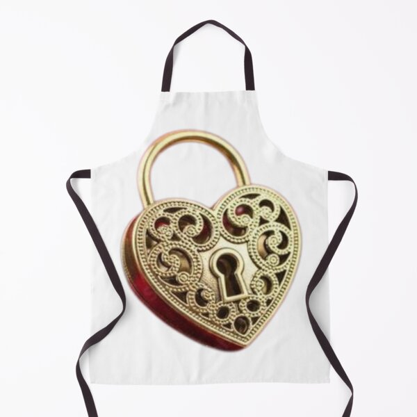 Item preview, Valentines Vintage Golden Filigree Heart Lock - Romantic Keepsake designed and sold by ArtsByAdriana.